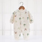 Macacão Bebê Manga Longa de Algodão