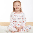 Pijama Infantil Manga Longa em Algodão Pijama Infantil Manga Longa em Algodão Loja do Bambino Modelo 3 90-100 