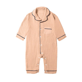 Pijama Macacão Bebê Manga Longa Pijama Macacão Bebê Manga Longa Loja do Bambino 