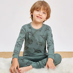 Pijama Infantil Manga Longa em Algodão Pijama Infantil Manga Longa em Algodão Loja do Bambino Modelo 4 90-100 
