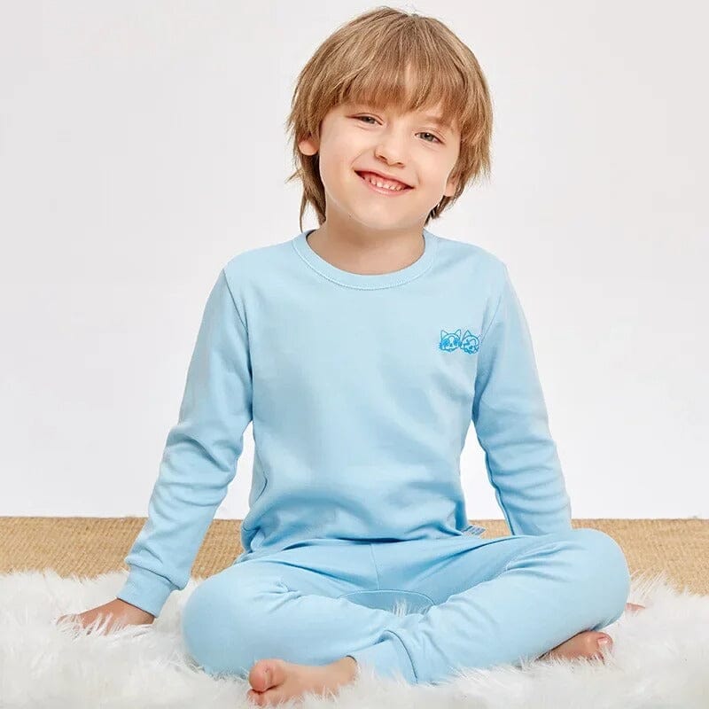 Pijama Infantil Manga Longa em Algodão Pijama Infantil Manga Longa em Algodão Loja do Bambino Modelo 7 90-100 