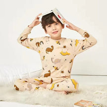 Pijama Infantil Manga Longa em Algodão Pijama Infantil Manga Longa em Algodão Loja do Bambino Modelo 8 90-100 