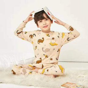 Pijama Infantil Manga Longa em Algodão Pijama Infantil Manga Longa em Algodão Loja do Bambino Modelo 8 90-100 