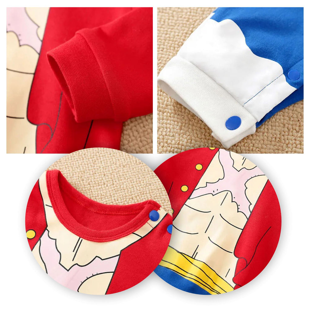 Macacão Bebê Cosplay Anime Macacão Bebê Cosplay Anime Loja do Bambino 