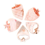 Bandana Babador para Bebê Bambino - Contém 5 peças Lenços de Pescoço Infantil Bambino - Contém 5 peças Loja do Bambino 