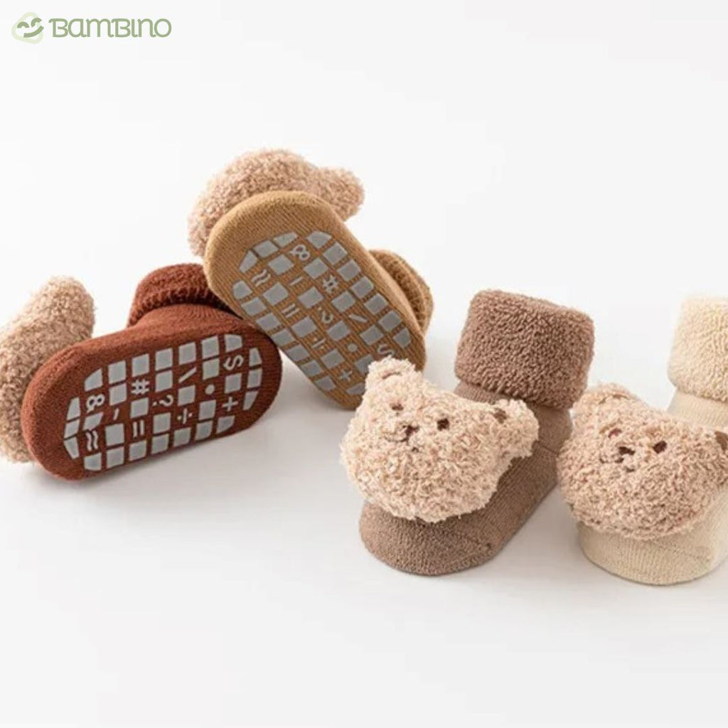 Sapatilha Anti Derrapante Bear para Bebês Sapatilha Anti Derrapante Bear para Bebês Loja do Bambino 