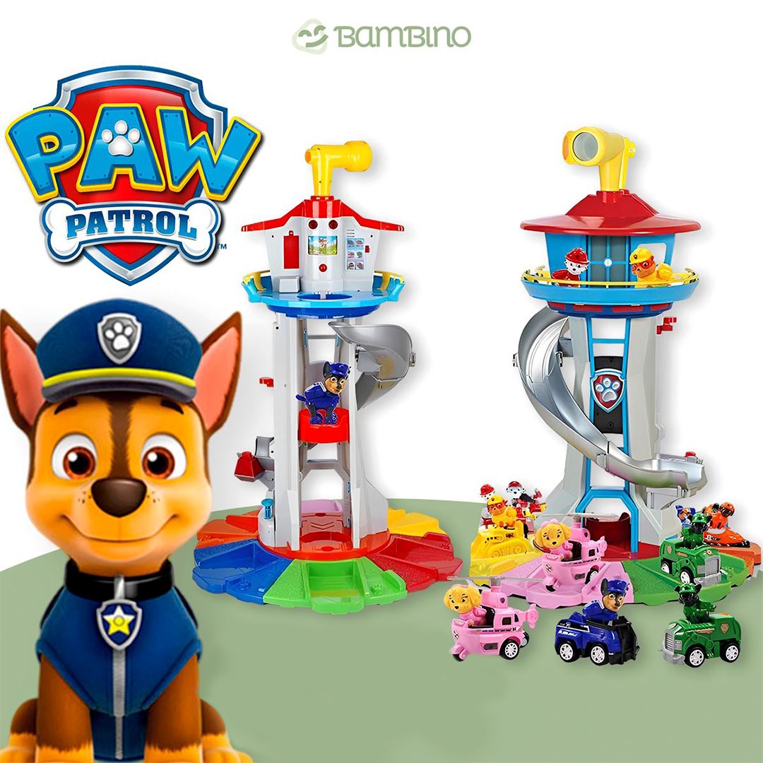Torre Patrulha Canina Brinquedo Infantil Torre Patrulha Canina Loja do Bambino 