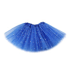 Mini Saia Tutu Infantil Mini Saia Tutu Infantil Loja do Bambino Azul Safira 