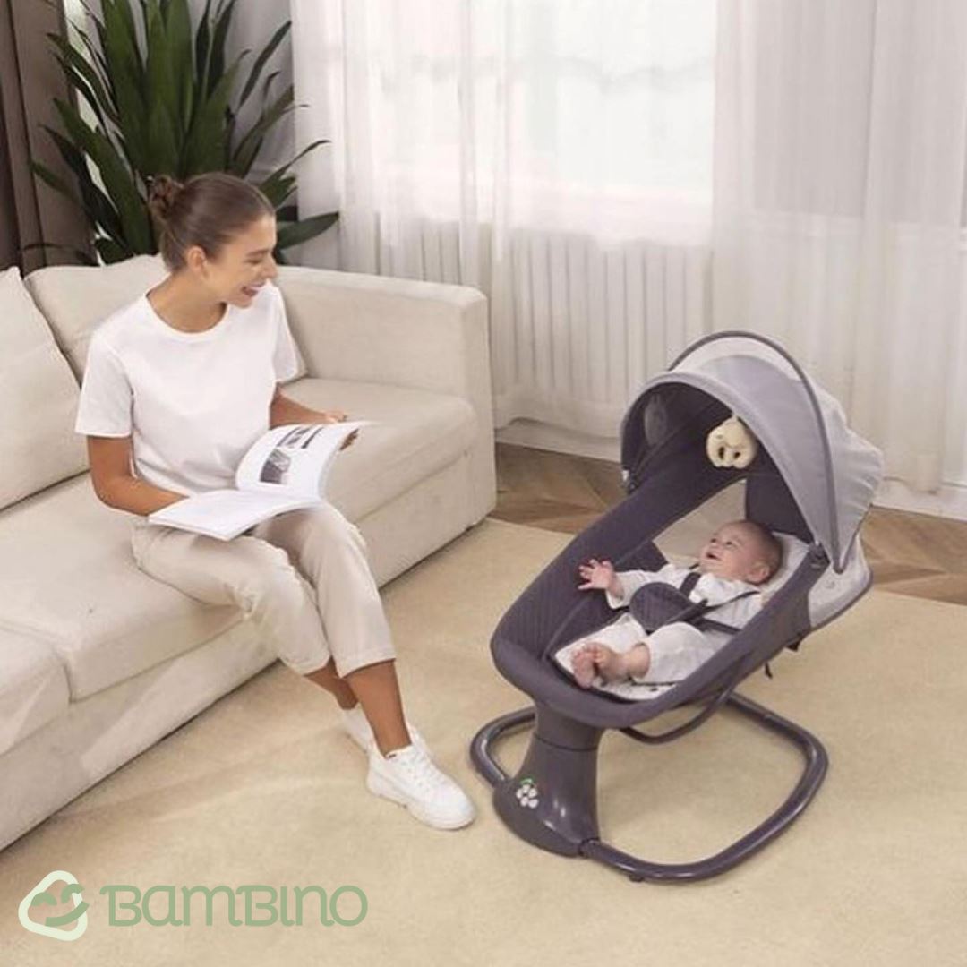 Cadeira de Balanço Bambino - Conforto e Qualidade Cadeira de Balanço Bambino Loja do Bambino 