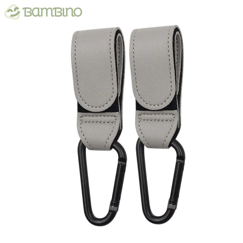 Alça de Bolsa para Carrinho Bambino Alça de Bolsa para Carrinho Bambino Loja do Bambino 2 Alças Cinza 