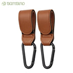 Alça de Bolsa para Carrinho Bambino Alça de Bolsa para Carrinho Bambino Loja do Bambino 2 Alças Marrom 