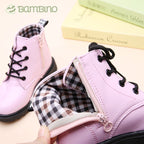 Bota Earth em Couro Infantil Bambino Bota Earth em Couro Infantil Bambino Loja do Bambino 
