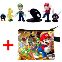 Super Mario Bros - Miniaturas + Estojo de Brinde Super Mario Bros - Miniaturas + Estojo de Brinde Loja do Bambino Conjunto B 