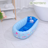 Banheira Inflável Portátil Infantil Banheira Inflável Portátil Infantil Loja do Bambino Azul 