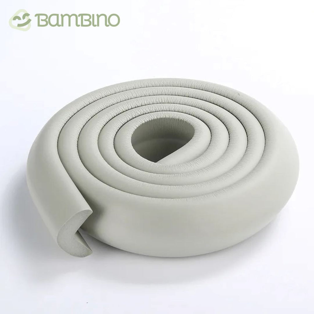 Protetor de Movéis em Espuma para Bebês - 2 metros Protetor de Movéis em Espuma para Bebês Loja do Bambino Cinza 