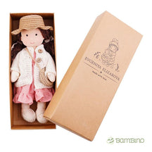 Boneca de Pano Artesanal Brinquedo Infântil Boneca de Pano Loja do Bambino Modelo 01 