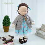 Boneca de Pano Artesanal Brinquedo Infantil Boneca de Pano Loja do Bambino 