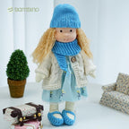 Boneca de Pano Artesanal Brinquedo Infantil Boneca de Pano Loja do Bambino 