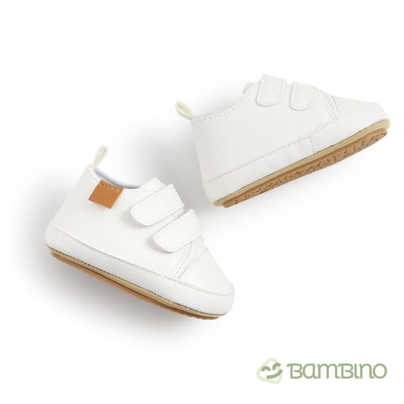 Sapato Infantil com Velcro Unissex para Bebês Sapato Infantil Unissex para Bebês Loja do Bambino 