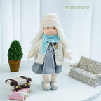 Boneca de Pano Artesanal Brinquedo Infantil Boneca de Pano Loja do Bambino 