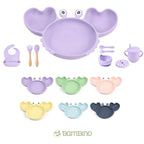 Kit Alimentação de Silicone para Bebês Kit Alimentação de Silicone Loja do Bambino 