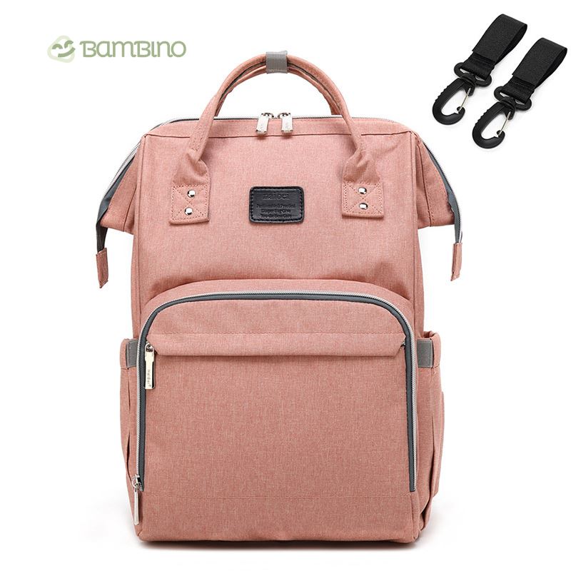 Mochila Maternidade Bambino Mochila Maternidade Bambino Loja do Bambino Rosa 