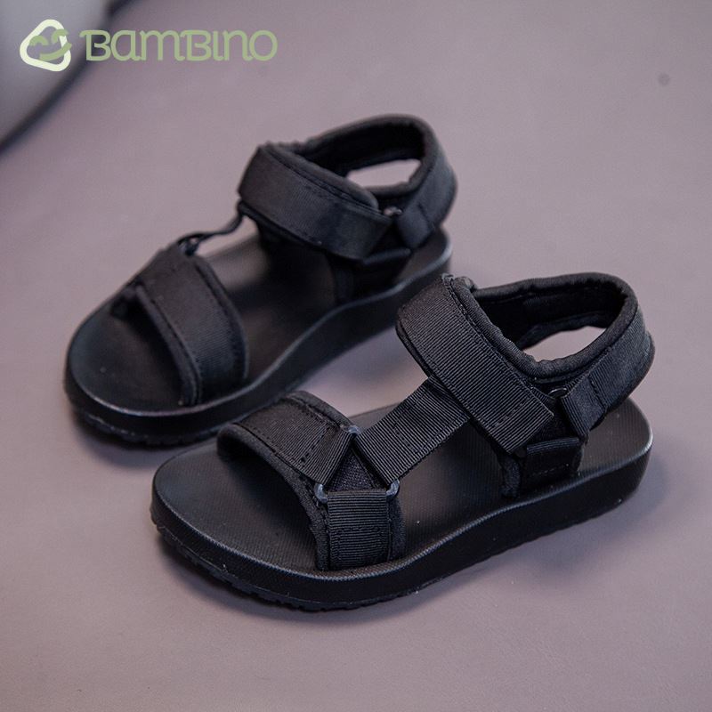 Sandália Confort Infantil Bambino Sandália Confort Infantil Bambino Loja do Bambino Preto 22 