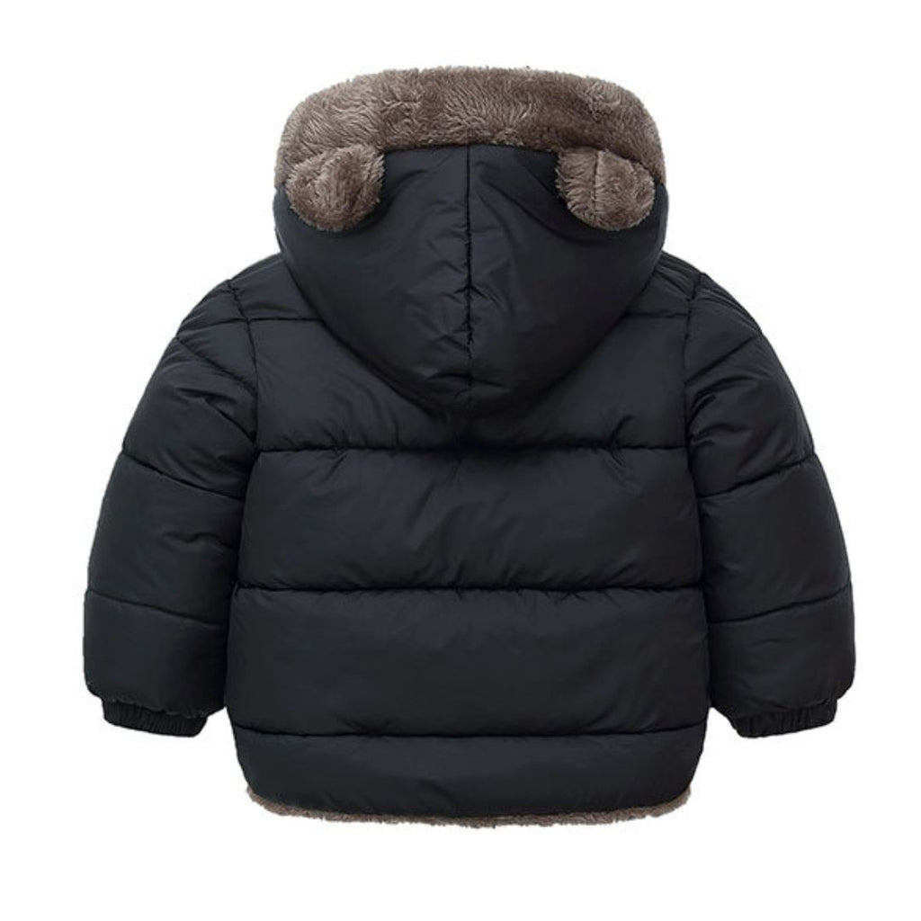 Jaqueta de Ursinho Infantil de Pelúcia - Reversível Jaqueta de Ursinho Infantil de Pelúcia - Reversível Loja do Bambino 