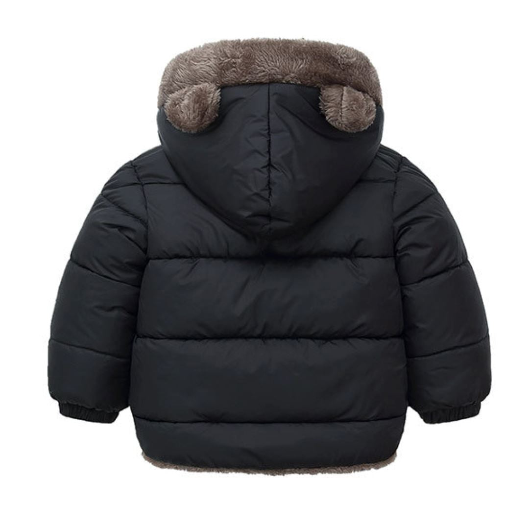 Jaqueta de Ursinho Infantil de Pelúcia - Reversível Jaqueta de Ursinho Infantil de Pelúcia - Reversível Loja do Bambino 