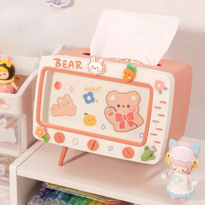 Suporte para Celular + Porta Lenços Suporte para Celular + Porta Lenços Loja do Bambino 