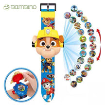 Relógio Patrulha Canina - Com Projetor de Imagens Relógio Patrulha Canina - Com Projetor de Imagens Loja do Bambino Rubble 