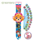 Relógio Patrulha Canina - Com Projetor de Imagens Relógio Patrulha Canina - Com Projetor de Imagens Loja do Bambino Skye 