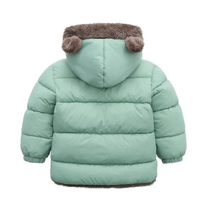 Jaqueta de Ursinho Infantil de Pelúcia - Reversível Jaqueta de Ursinho Infantil de Pelúcia - Reversível Loja do Bambino 