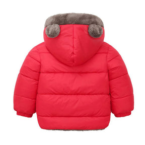 Jaqueta de Ursinho Infantil de Pelúcia - Reversível Jaqueta de Ursinho Infantil de Pelúcia - Reversível Loja do Bambino 