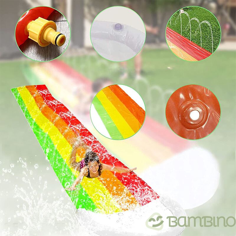 Escorregador de Água Chafariz - Diversão pra Toda Família Escorregador de Água Chafariz Loja do Bambino 