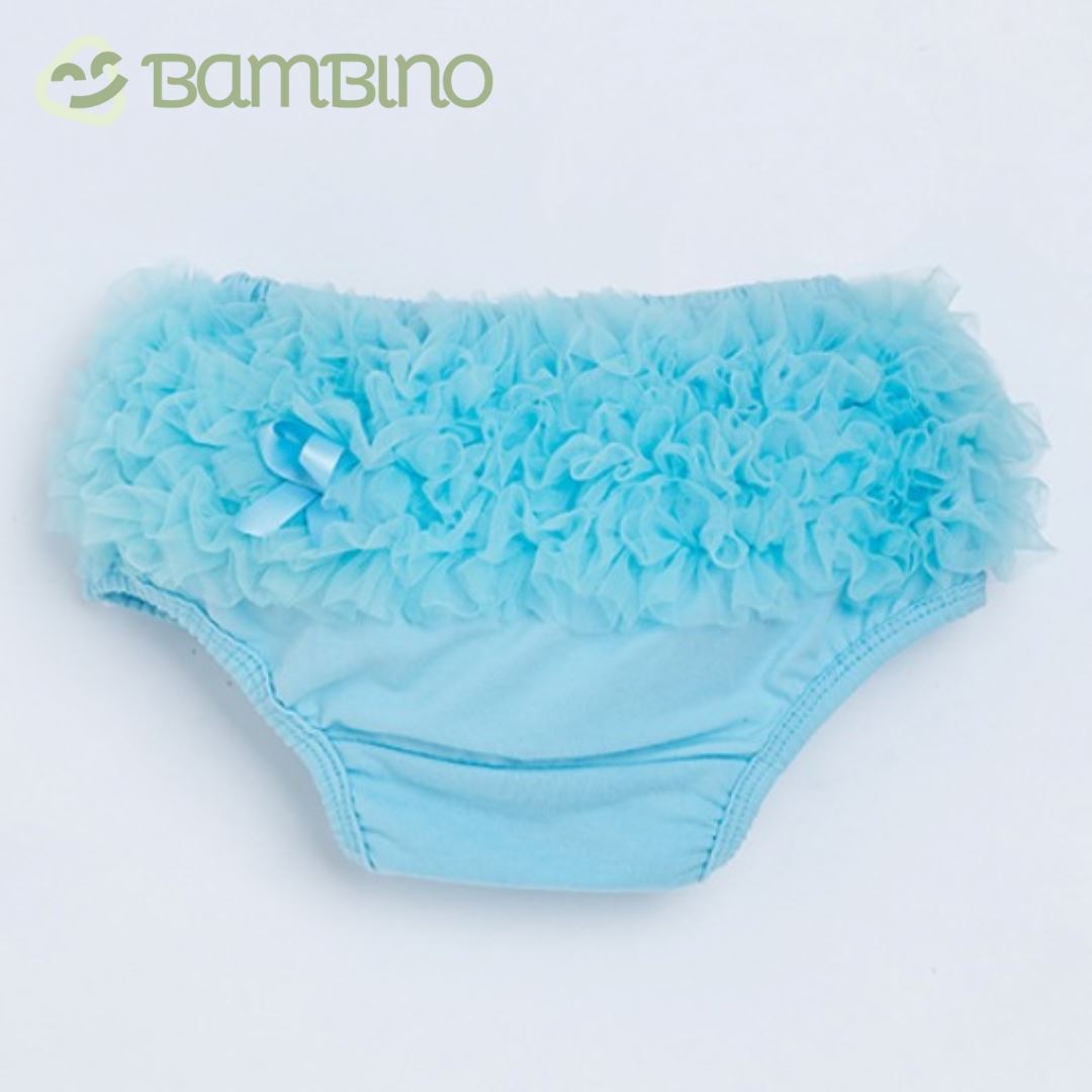 Calcinha Pompom Infantil Bambino Calcinha Pompom Infantil Bambino Loja do Bambino Azul 1 Ano 
