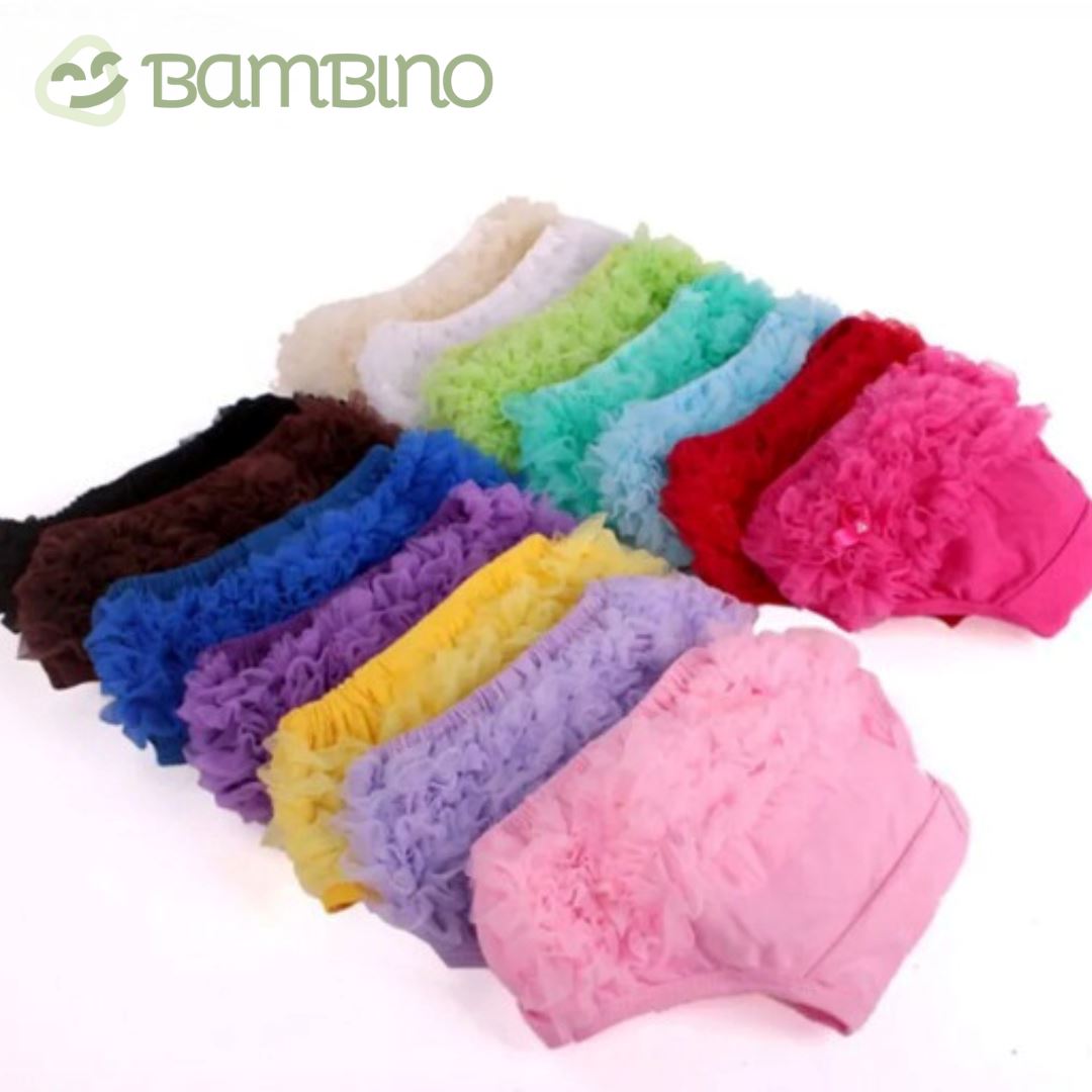 Calcinha Pompom Infantil Bambino Calcinha Pompom Infantil Bambino Loja do Bambino 