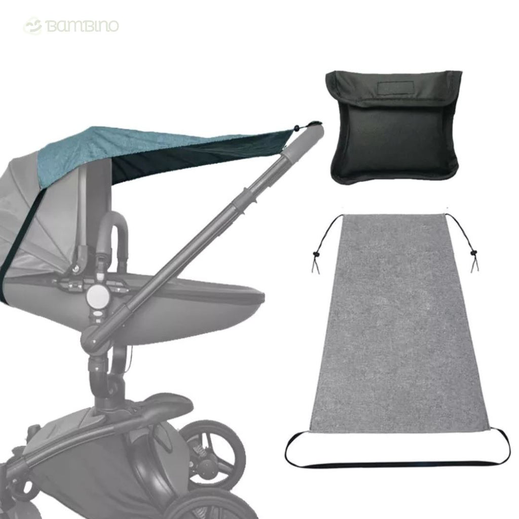 Capa Protetora para Carrinho de Bebê à Prova D'água Capa Protetora para Carrinho de Bebê à Prova D'água Loja do Bambino 