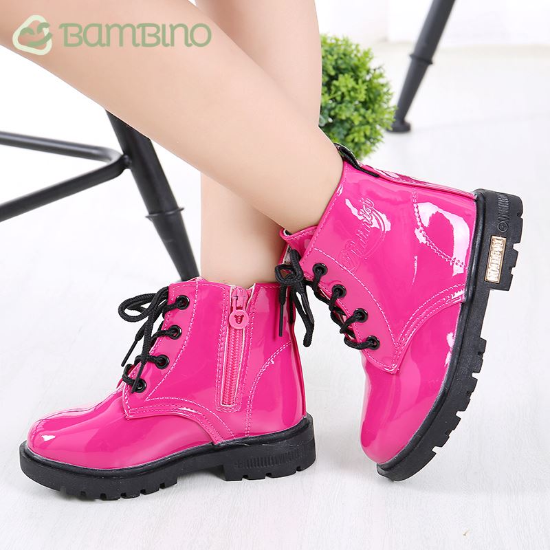 Bota Earth em Couro Infantil Bambino Bota Earth em Couro Infantil Bambino Loja do Bambino 