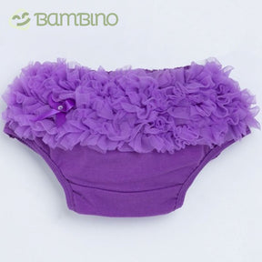 Calcinha Pompom Infantil Bambino Calcinha Pompom Infantil Bambino Loja do Bambino Roxo 1 Ano 